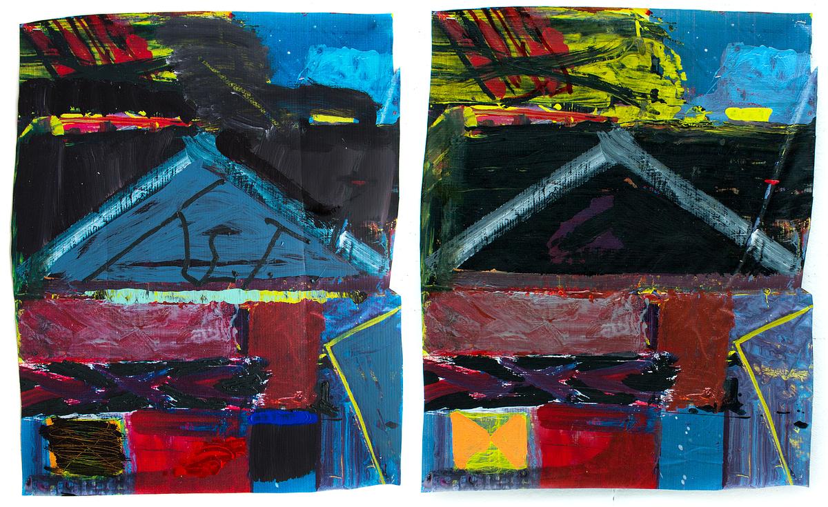 SIDE BY SIDE COMPARISON: Doppelganger No. 13 (Road Humps)