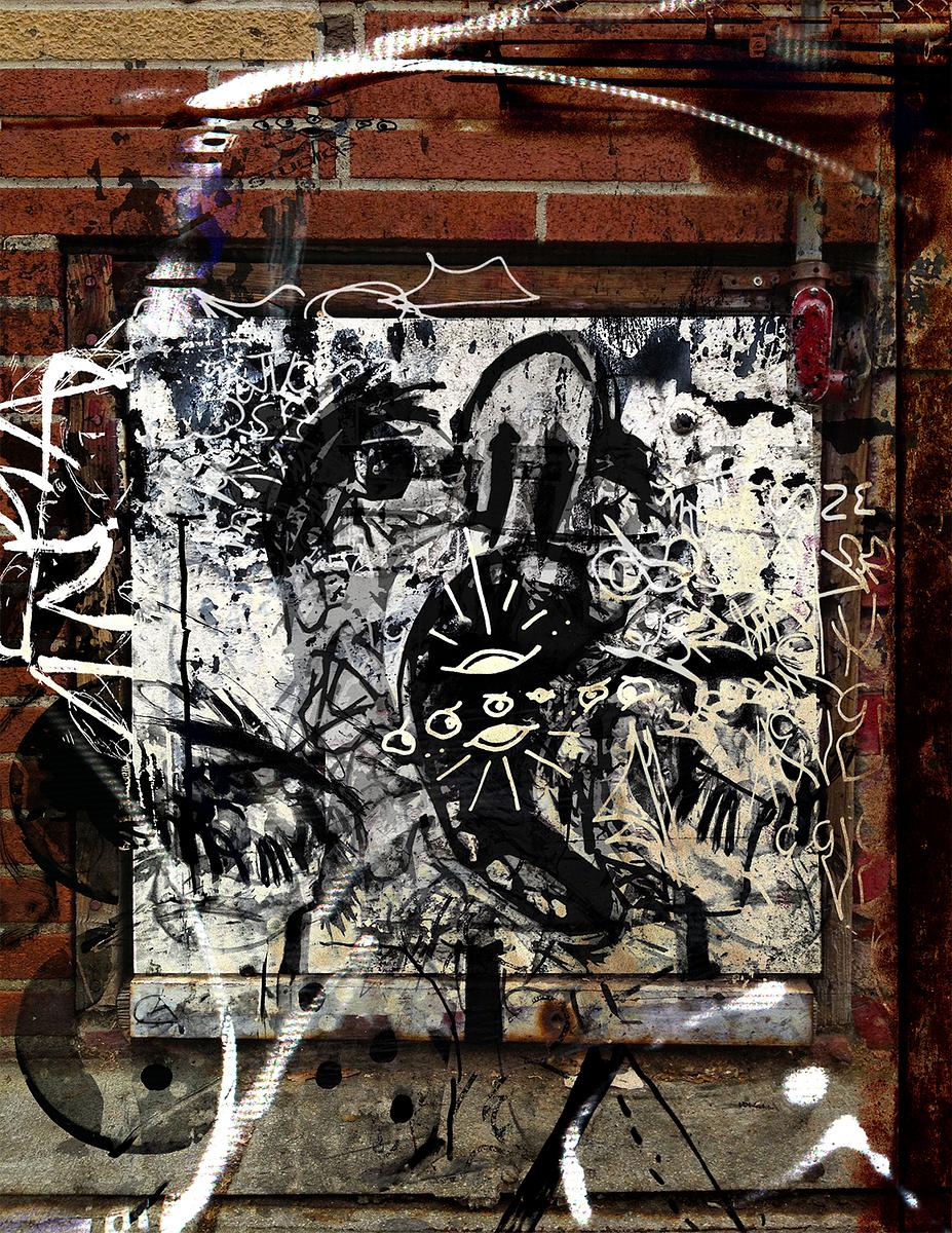 Wall as Window No.45 (Silent Screamers) 