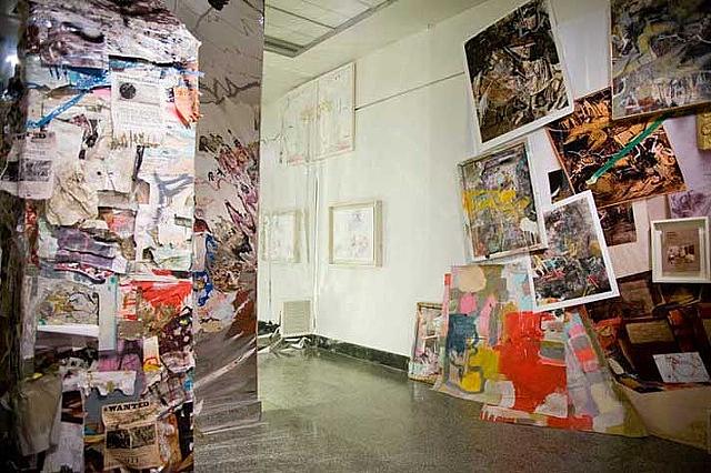 Slipping Glimpser and Sloppy Gagster Installation View, detail