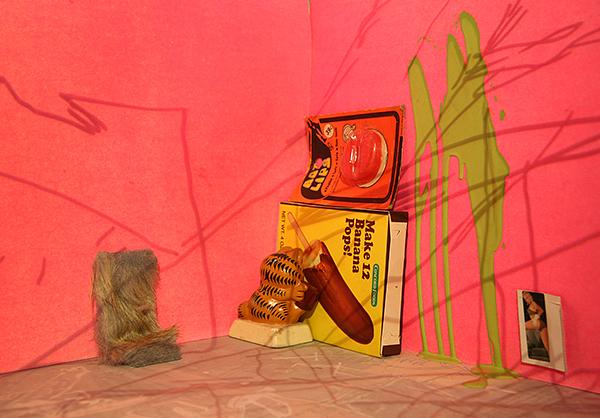 Potential Corner No.25 (Hot Pink Garfield)