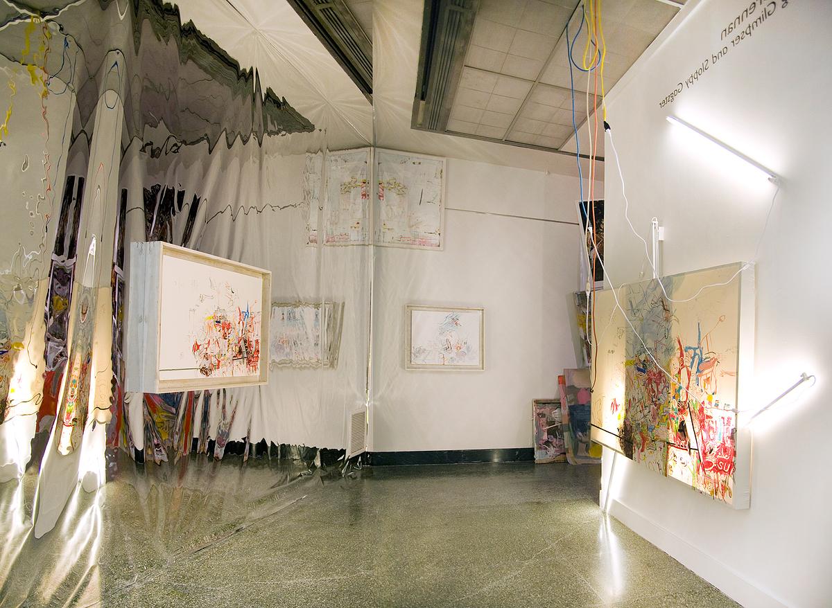 Slipping Glimpser and Sloppy Gagster
Installation View
On Right: Doppelganger