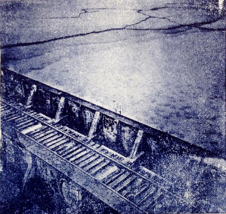 Ice Under Bridge